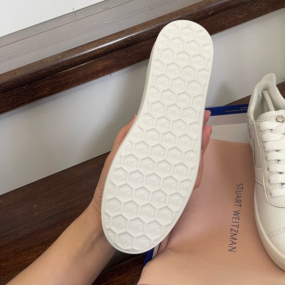 Stuart Weitzman Pro Low-Top Sneakers - Picture 2 of 6
